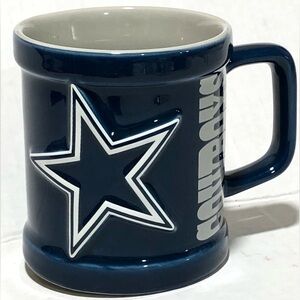 NFL Blue and White Cowboys Mug